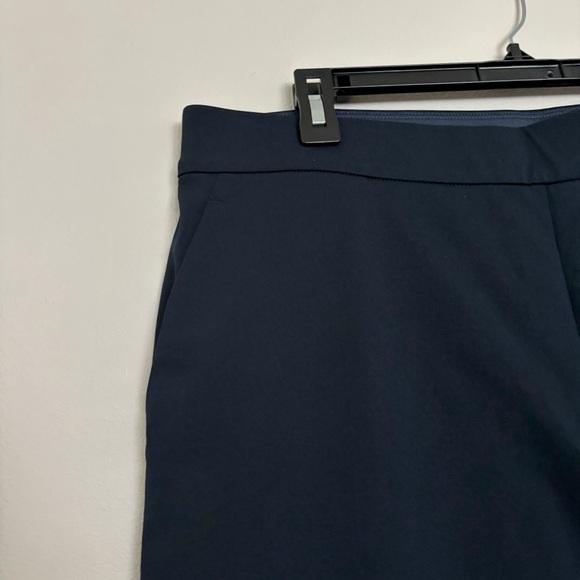 Ministry of Supply Women's Kinetic Pull-On Pant in Navy Size 16 NEW Stretch Work - Picture 4 of 13